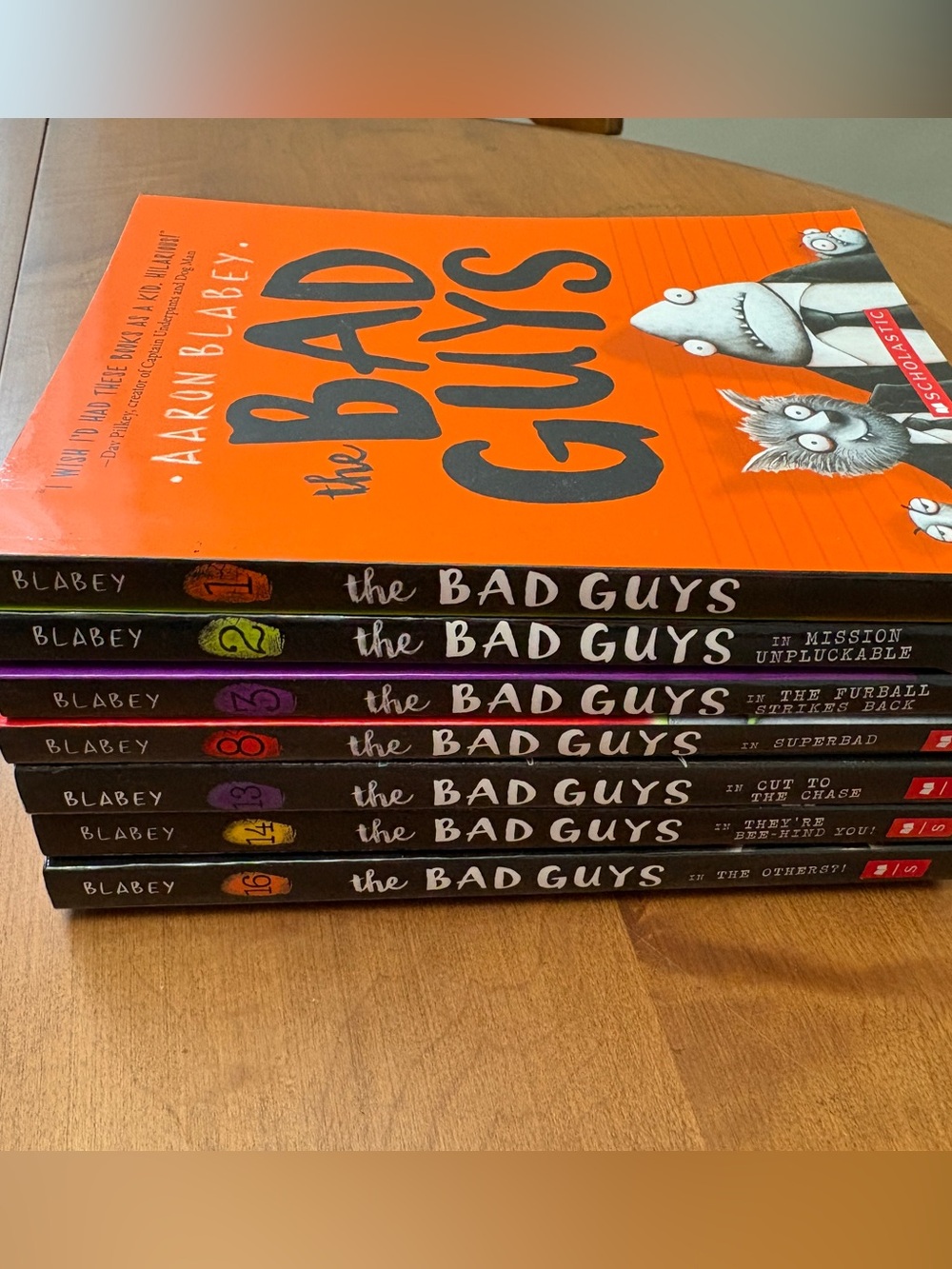 The Bad Guys Book Set of 7 by Aaron Blabey-Graphic Novels